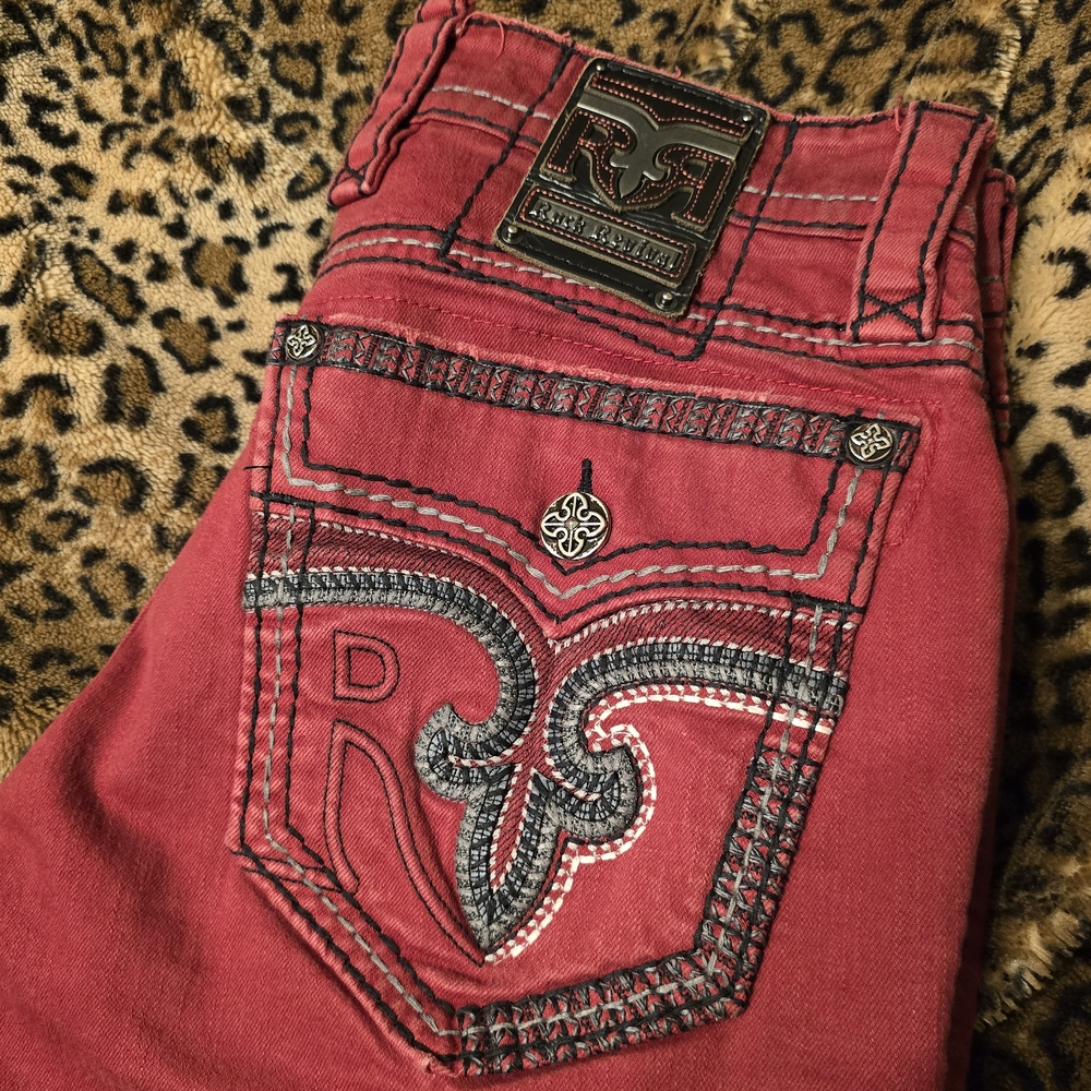 Rock Revival Women's Red Jeans